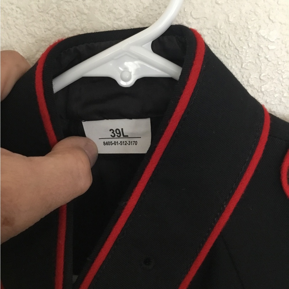 Marine Corps dress blue uniform set jacket size 39 long - Picture 3 of 8